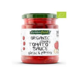 Organski umak od rajčice s češnjakom i peršinom Greenfood 260g
